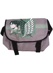 ATTACK ON TITAN LEVI GREEN MESSENGER BAG