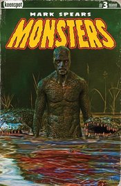 MARK SPEARS MONSTERS #3 2ND PTG CVR B 1-20 SWAMP THINGS VAR