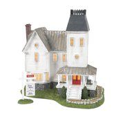 D56 BEETLEJUICE HOUSE 9.75IN LIGHT UP STATUE