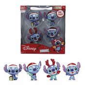 DISNEY STITCH HOLIDAY 2.5IN DIE-CAST FIGURES 4 PACK  (C