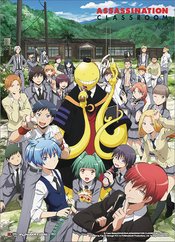 ASSASSINATION CLASSROOM KEY ART 1 FABRIC POSTER