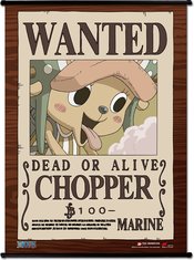 ONE PIECE WANTED POSTER CHOPPER WALL SCROLL