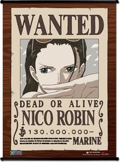 ONE PIECE WANTED POSTER ROBIN WALL SCROLL
