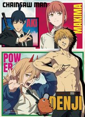 CHAINSAW MAN DENJI & POWER GROUP WALL SCROLL