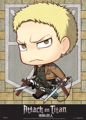 ATTACK ON TITAN SD REINER WALL SCROLL