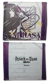 ATTACK ON TITAN MIKASA BOY WALLET