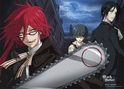 BLACK BUTLER GRELL WALL SCROLL