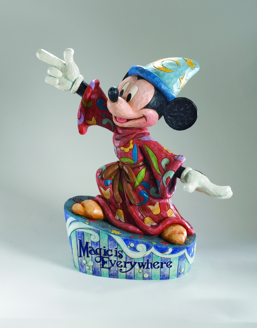 sorcerer mickey garden statue