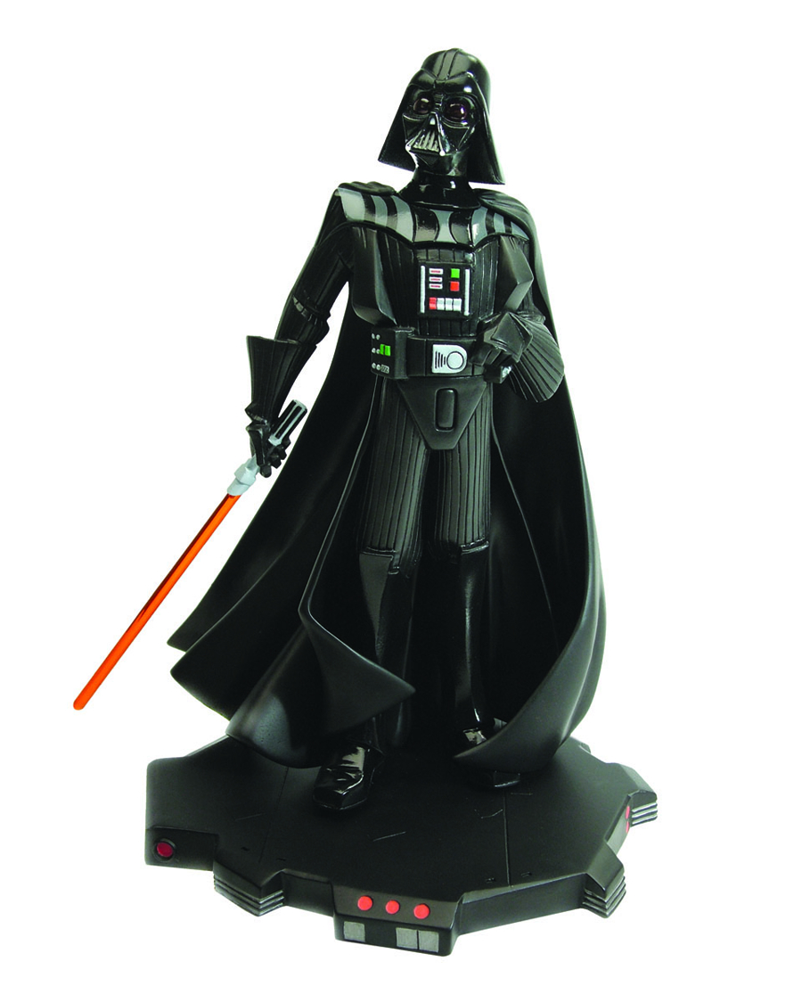 JUN064029 - SW ANIMATED DARTH VADER MAQUETTE - Previews World