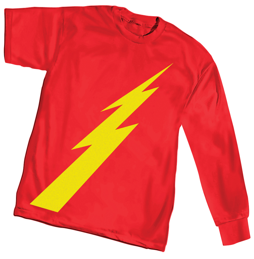 OCT064116 - GOLDEN AGE FLASH SYMBOL T/S SM - Previews World