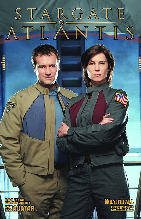 DEC063397 - STARGATE ATLANTIS WRAITH MCKAY WEIR PHOTO CVR #1 (OF 3 ...