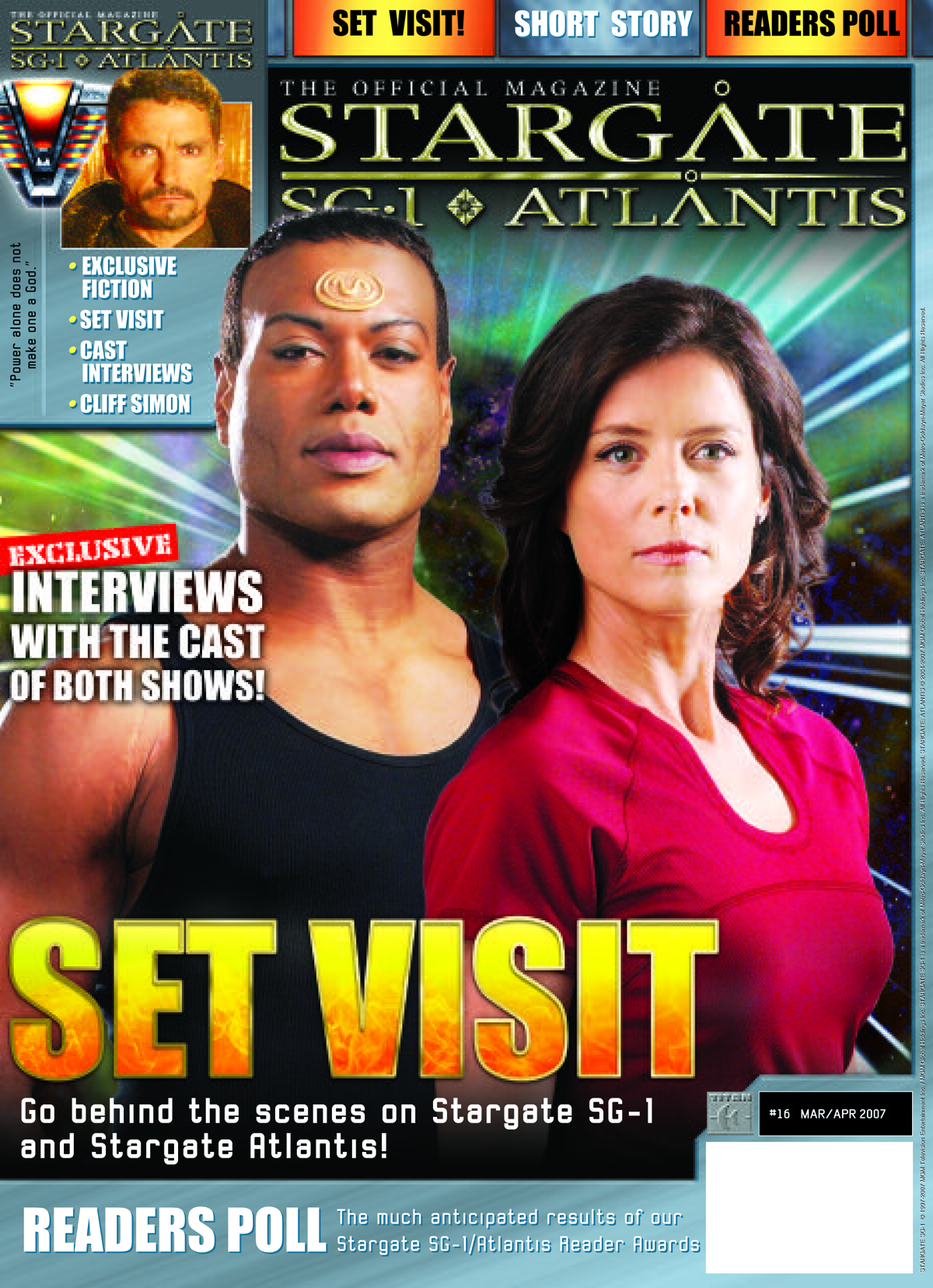 Feb Stargate Magazine Newsstand Ed Previews World