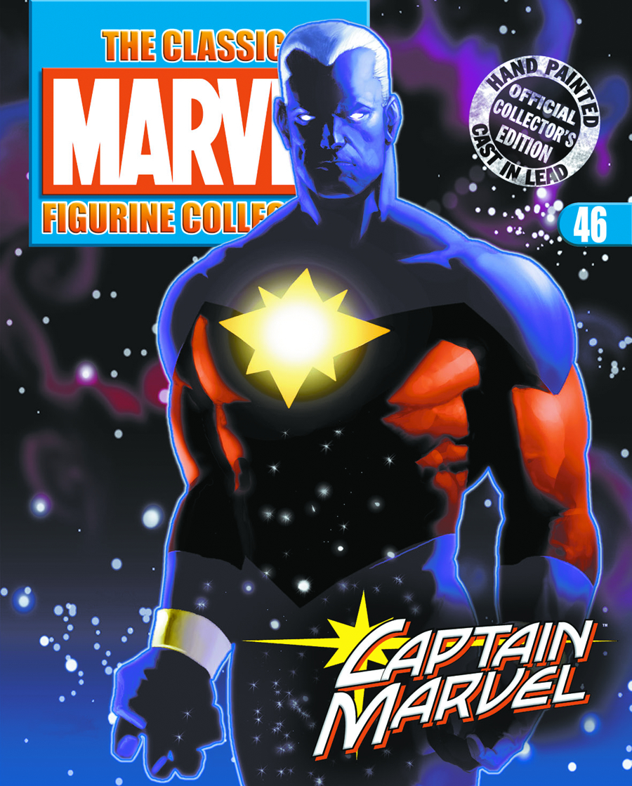 Mar073860 Classic Marvel Fig Coll Mag 46 Capt Marvel Previews World