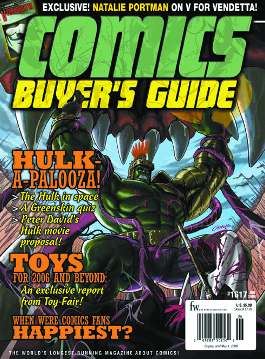 Jun074023 Comics Buyers Guide 1634 Nov 2007 Previews World