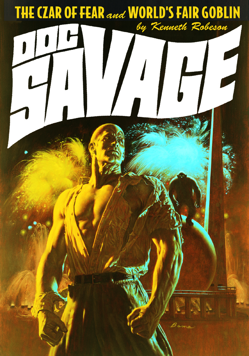 Mar084130 - Doc Savage Double Novel Vol 17 Bama Cvr - Previews World