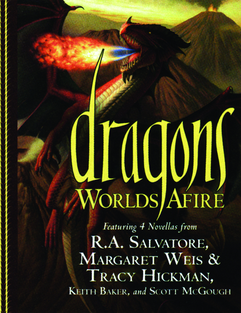 MAY085171 - FR DRAGONS WORLDS AFIRE ANTHOLOGY SC - Previews World