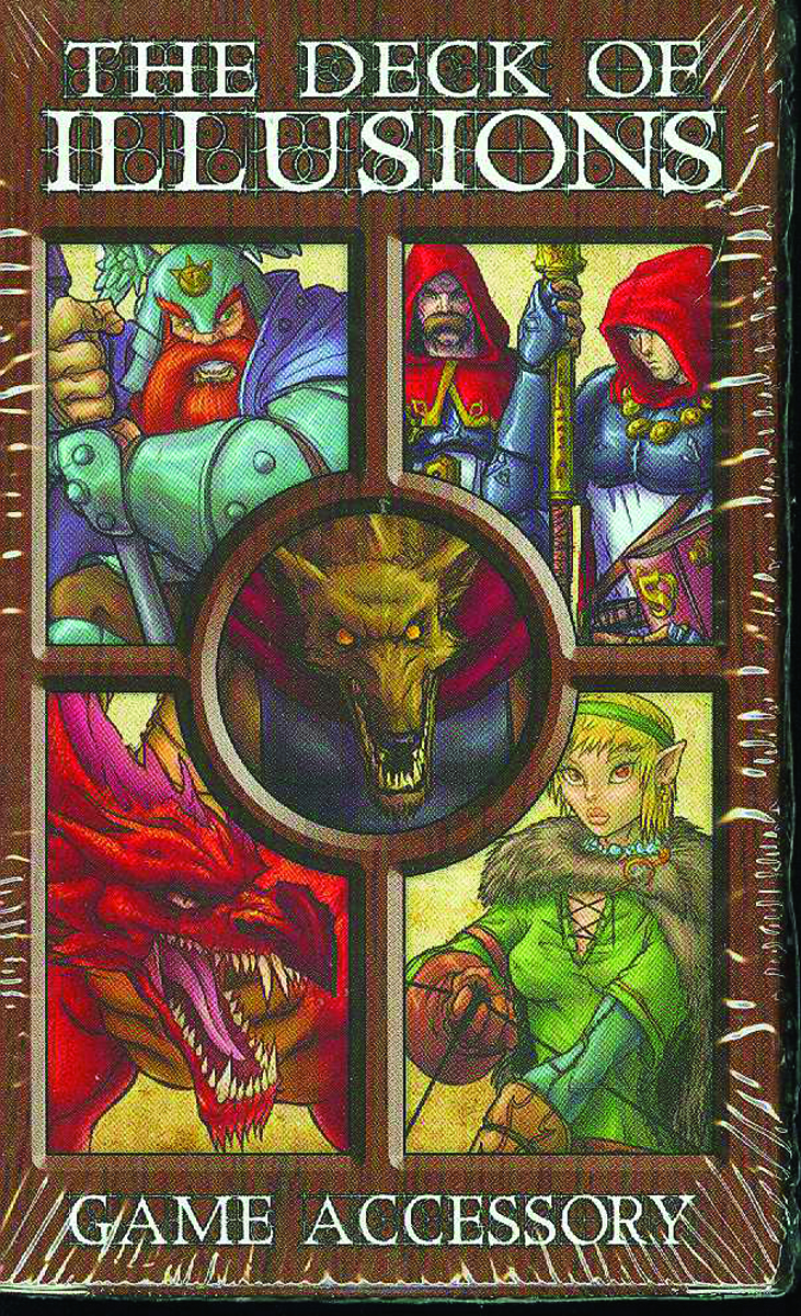 MAY085089 - DECK OF ILLUSIONS CARD DECK DISPLAY - Previews World