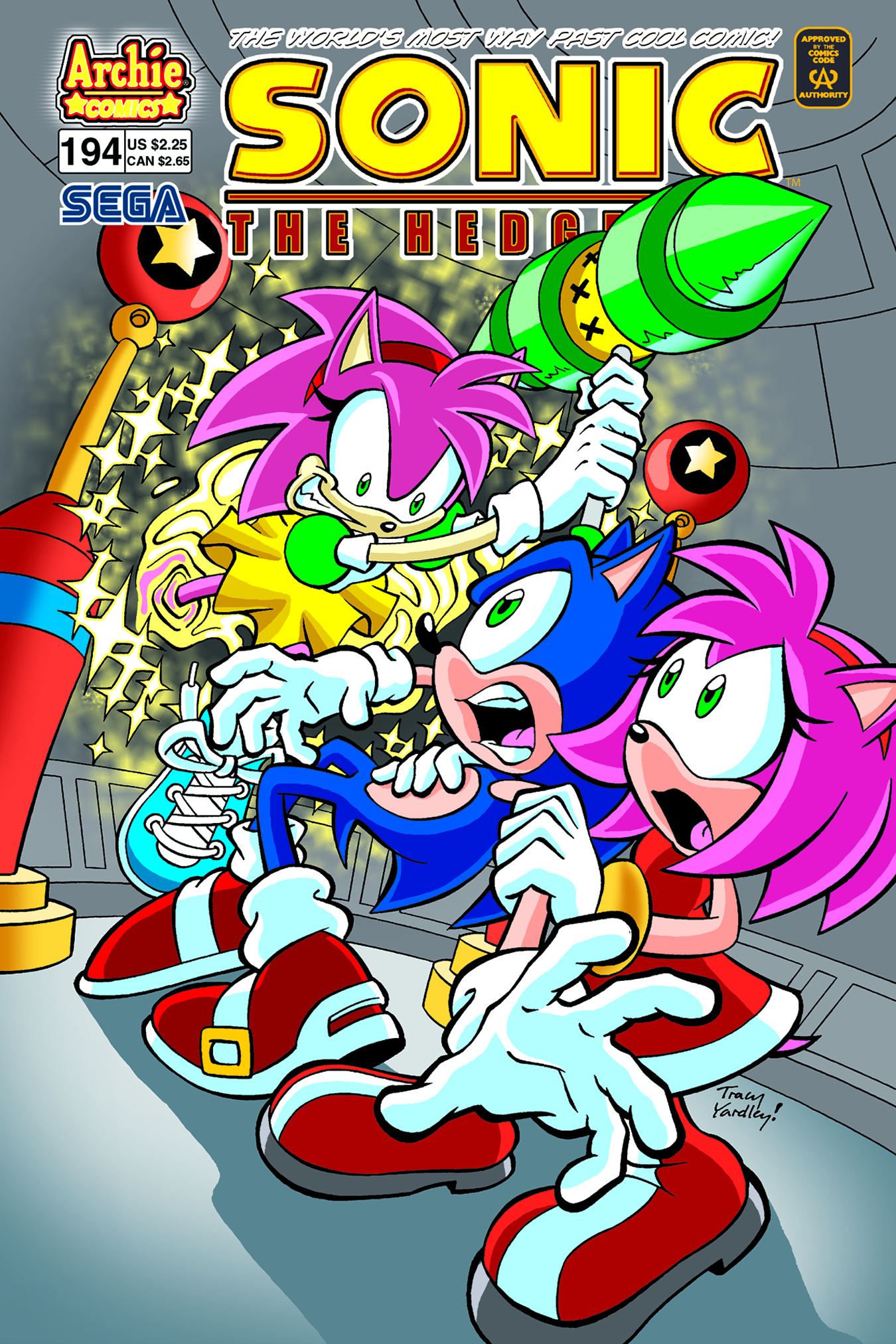 SEP083735 - SONIC THE HEDGEHOG #194 - Previews World