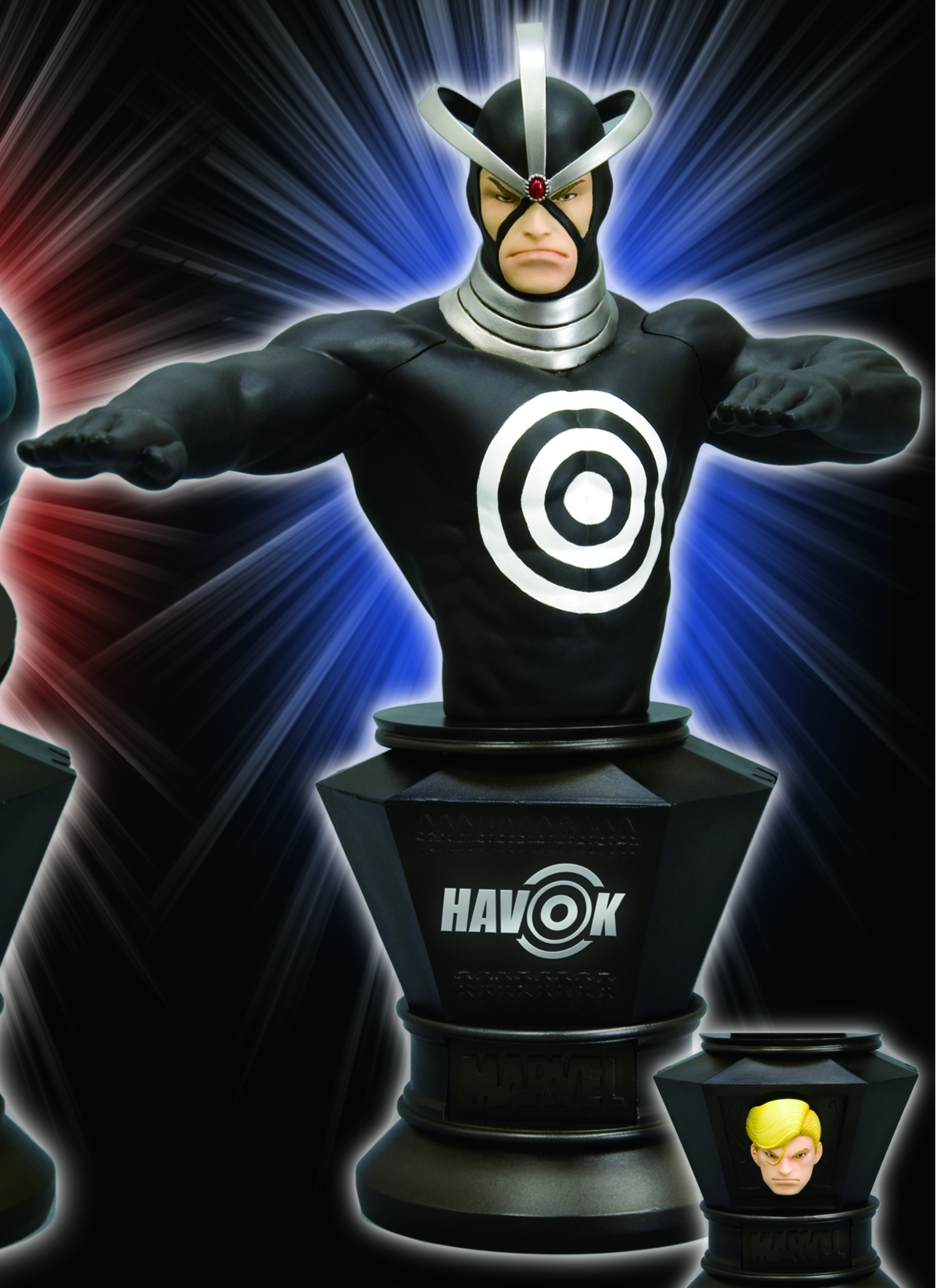 Sep084905 Marvel Collection Havok Fine Art Bust Previews World