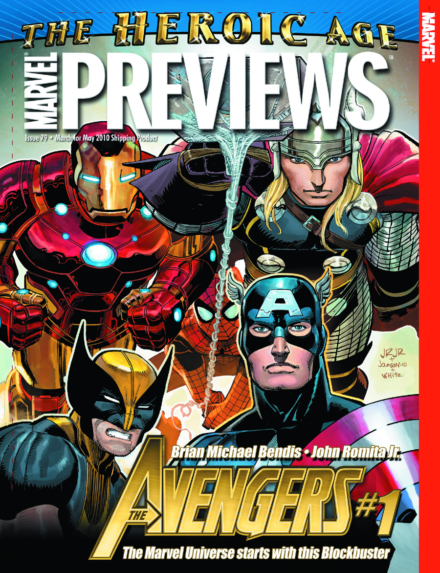 JAN100065 MARVEL PREVIEWS MARCH 2010 EXTRAS Previews World