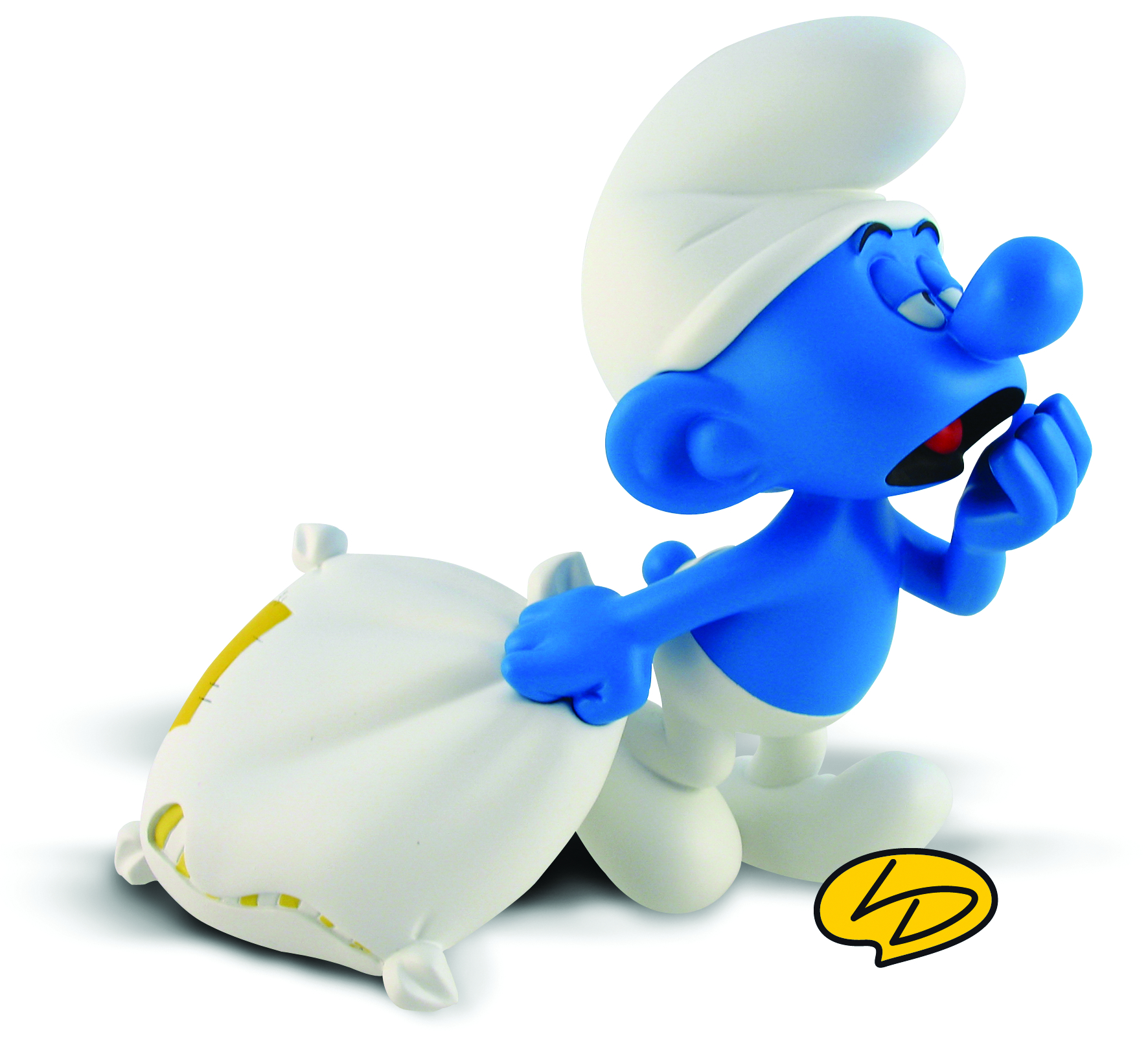 OCT101590 - SMURFS LAZY SMURF STATUE - Previews World