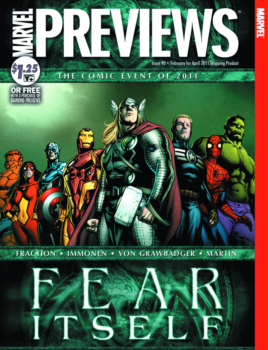 DEC100044 MARVEL PREVIEWS FEBRUARY 2011 EXTRAS Previews World