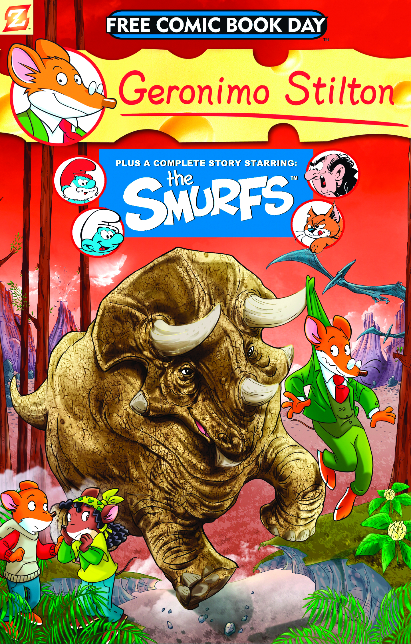 FCBD 2011 GERONIMO STILTON & SMURFS (JAN110010) 