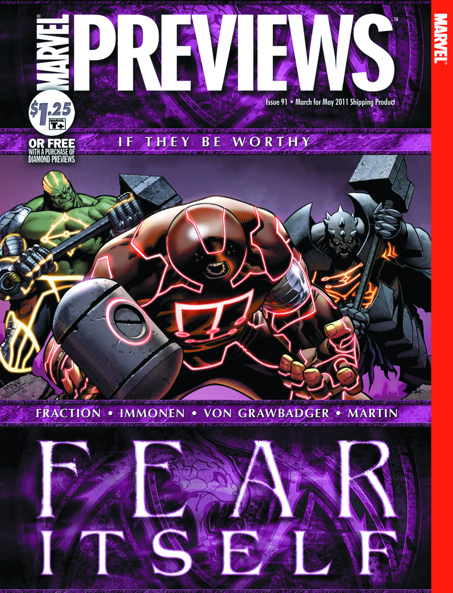 JAN110060 MARVEL PREVIEWS MARCH 2011 EXTRAS Previews World