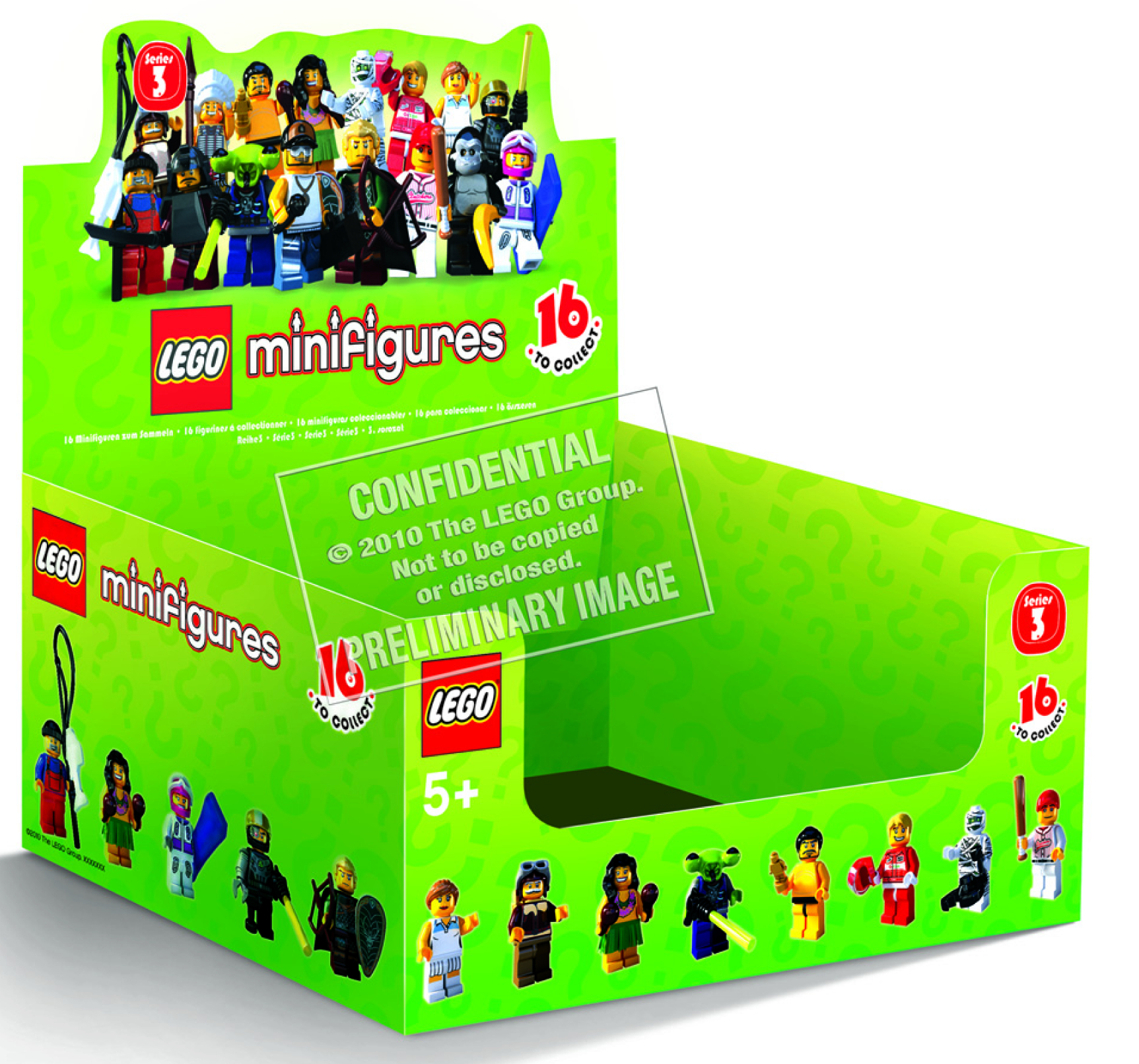 NOV108108 - LEGO MINIFIGURE SERIES 3 ASST - Previews World