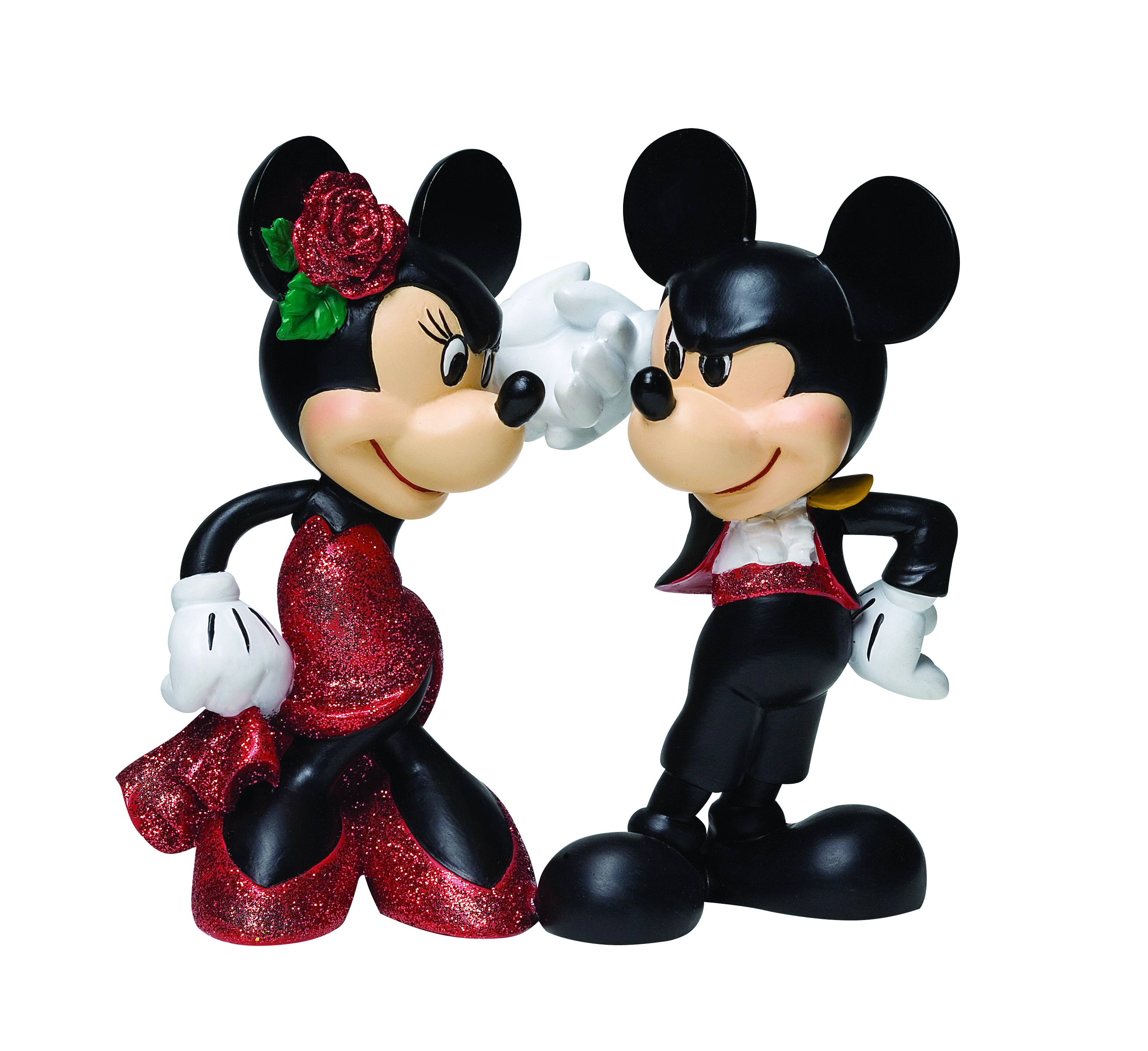 disney store mickey and minnie limited edition doll set