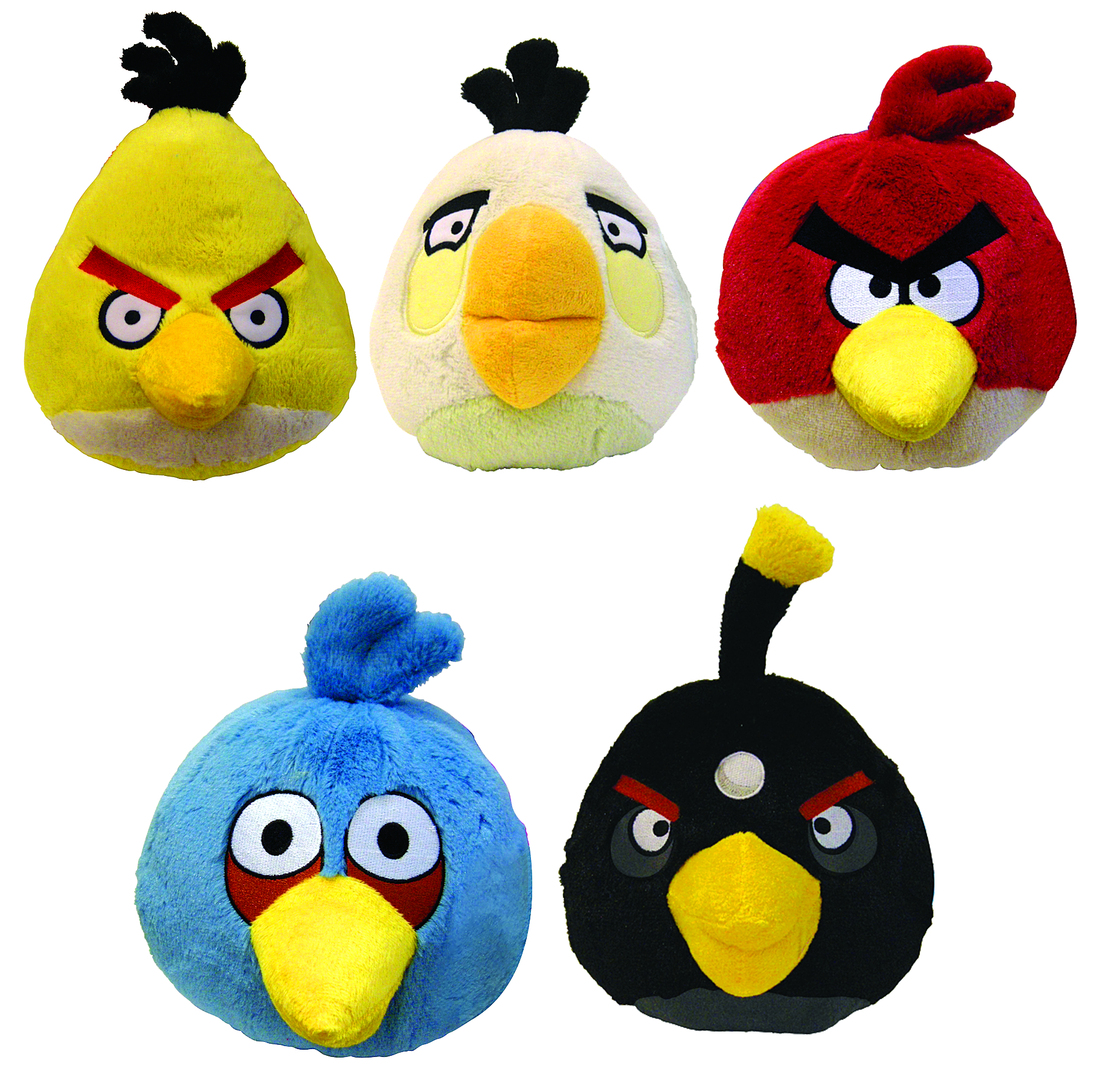 angry birds plush 5 inch