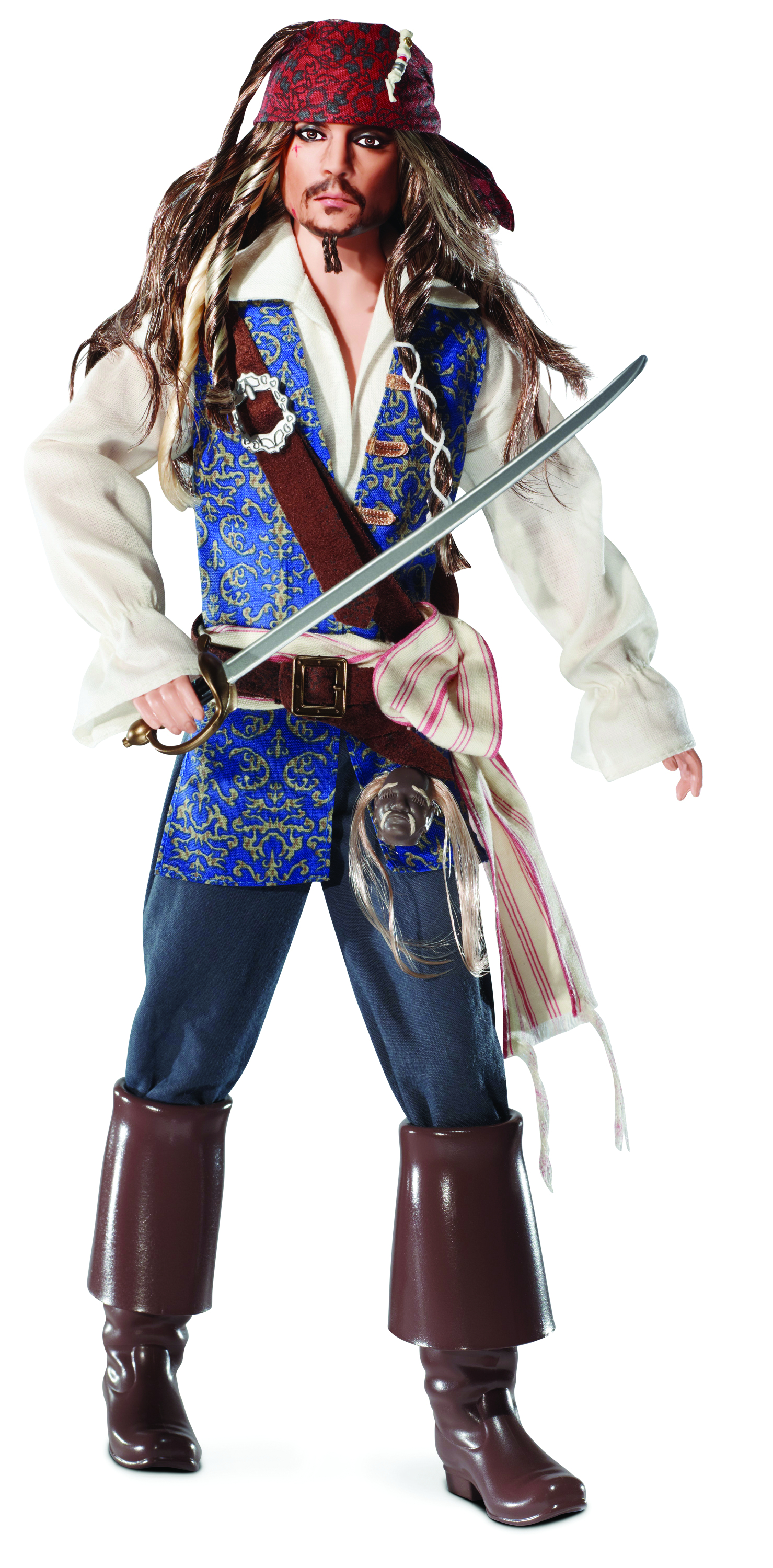 jack sparrow doll mattel