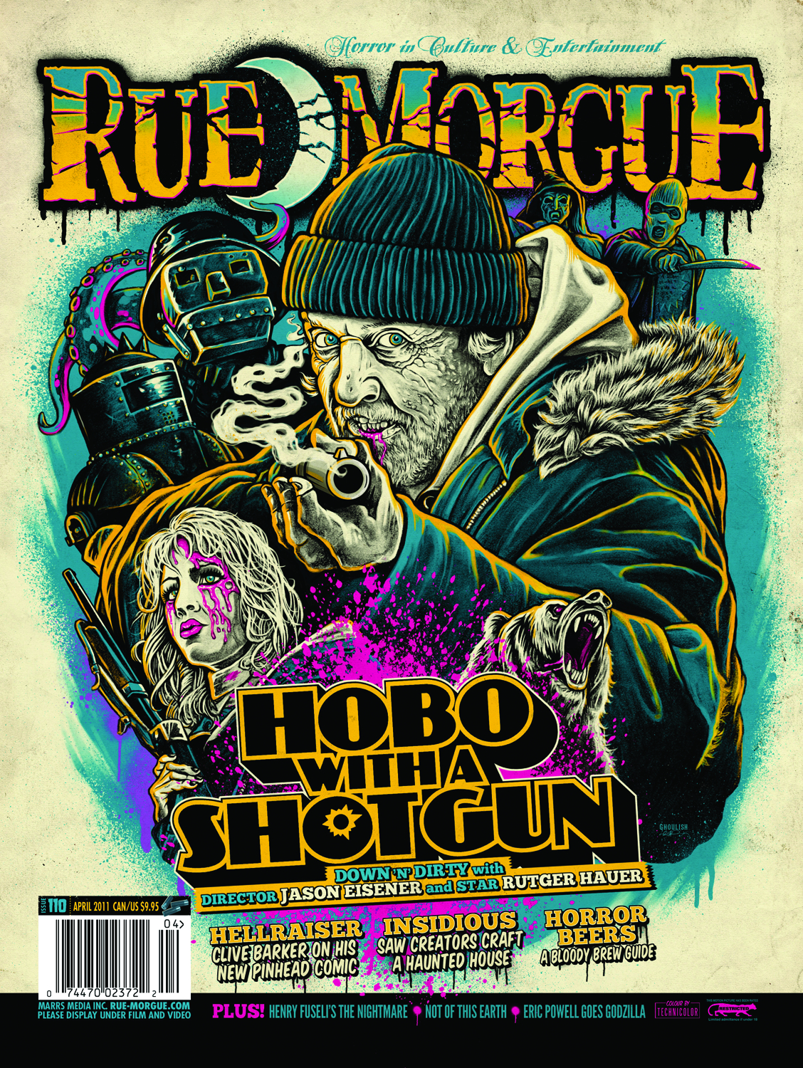 MAY111351 - RUE MORGUE MAGAZINE #114 - Previews World