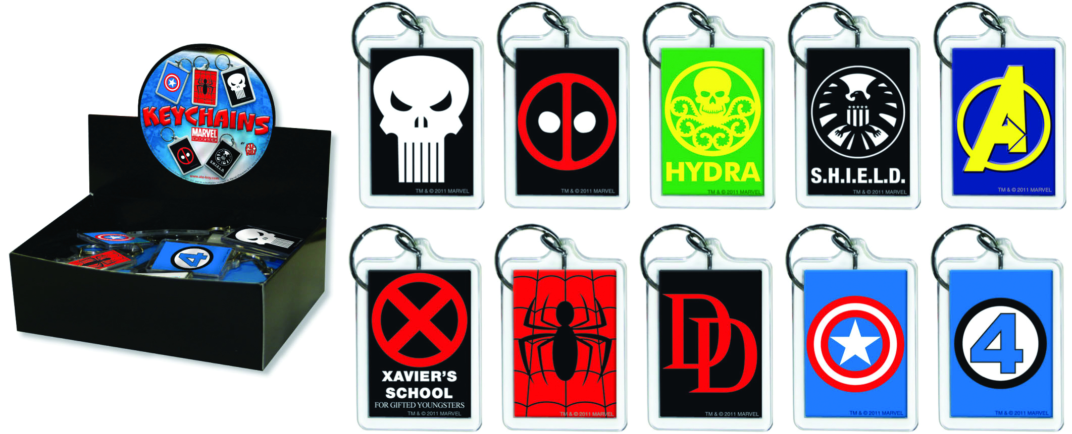 jun112045-marvel-comics-50pc-keychain-asst-previews-world