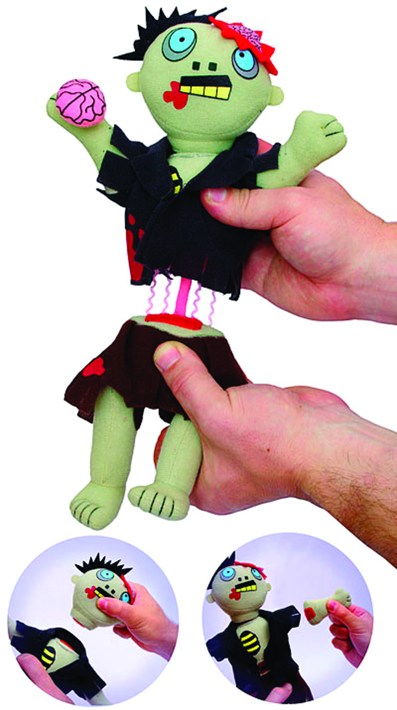 dismember me plush zombie