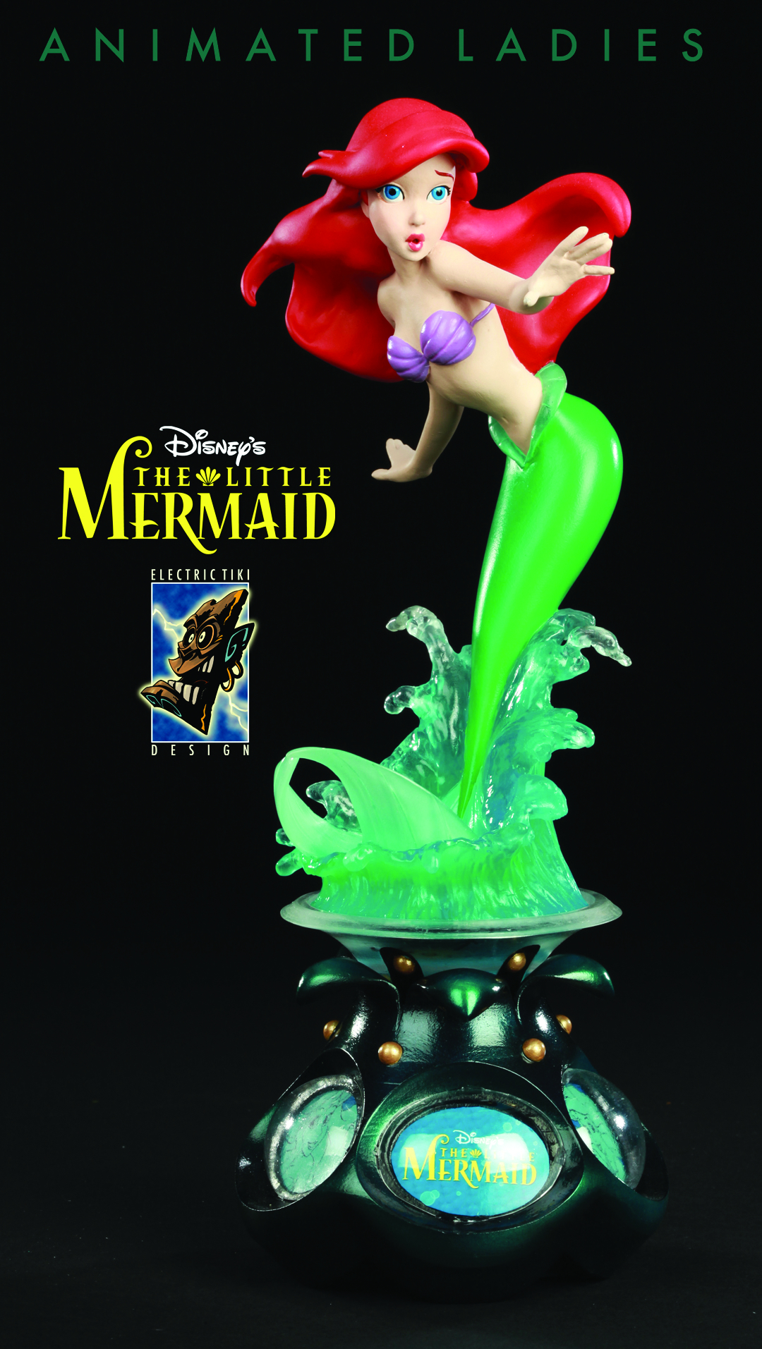 disney wonder ariel statue