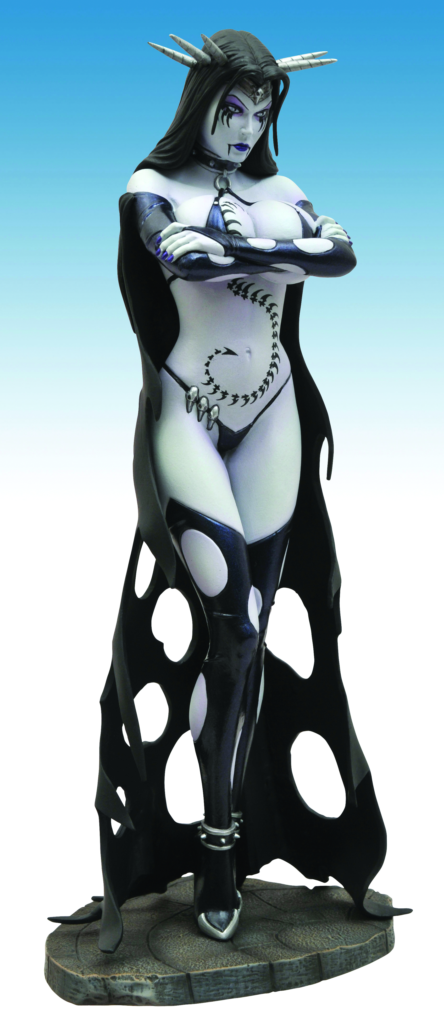 Femme fatales raven hex pvc figure (NOV111473) .