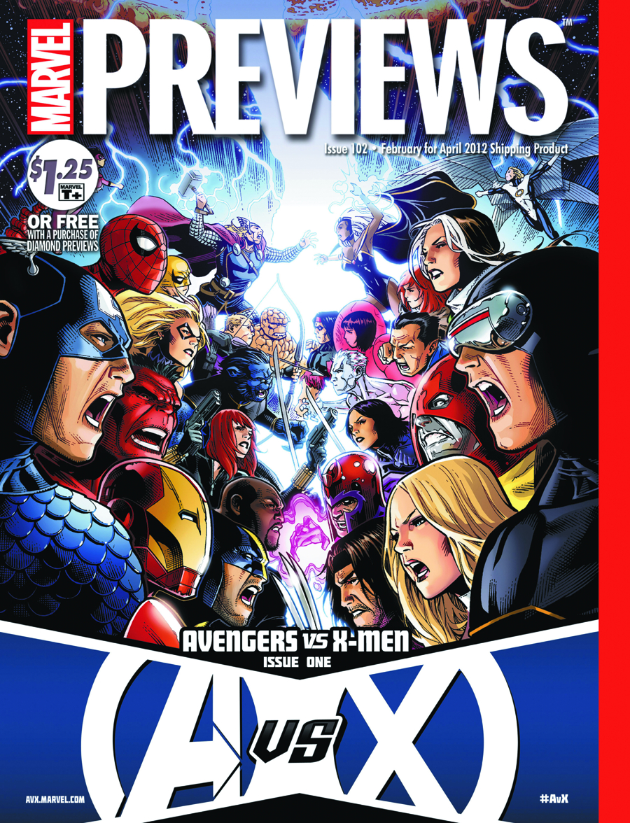 DEC110039 MARVEL PREVIEWS FEBRUARY 2012 EXTRAS Previews World