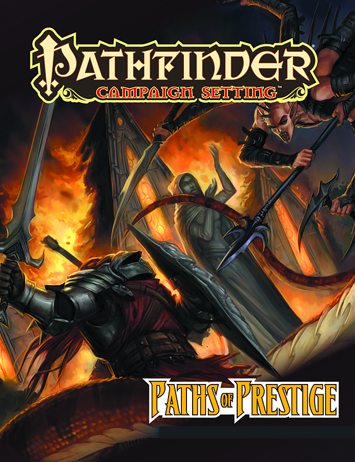 JUN122196 - PATHFINDER CAMPAIGN SETTING PATHS OF PRESTIGE - Previews World