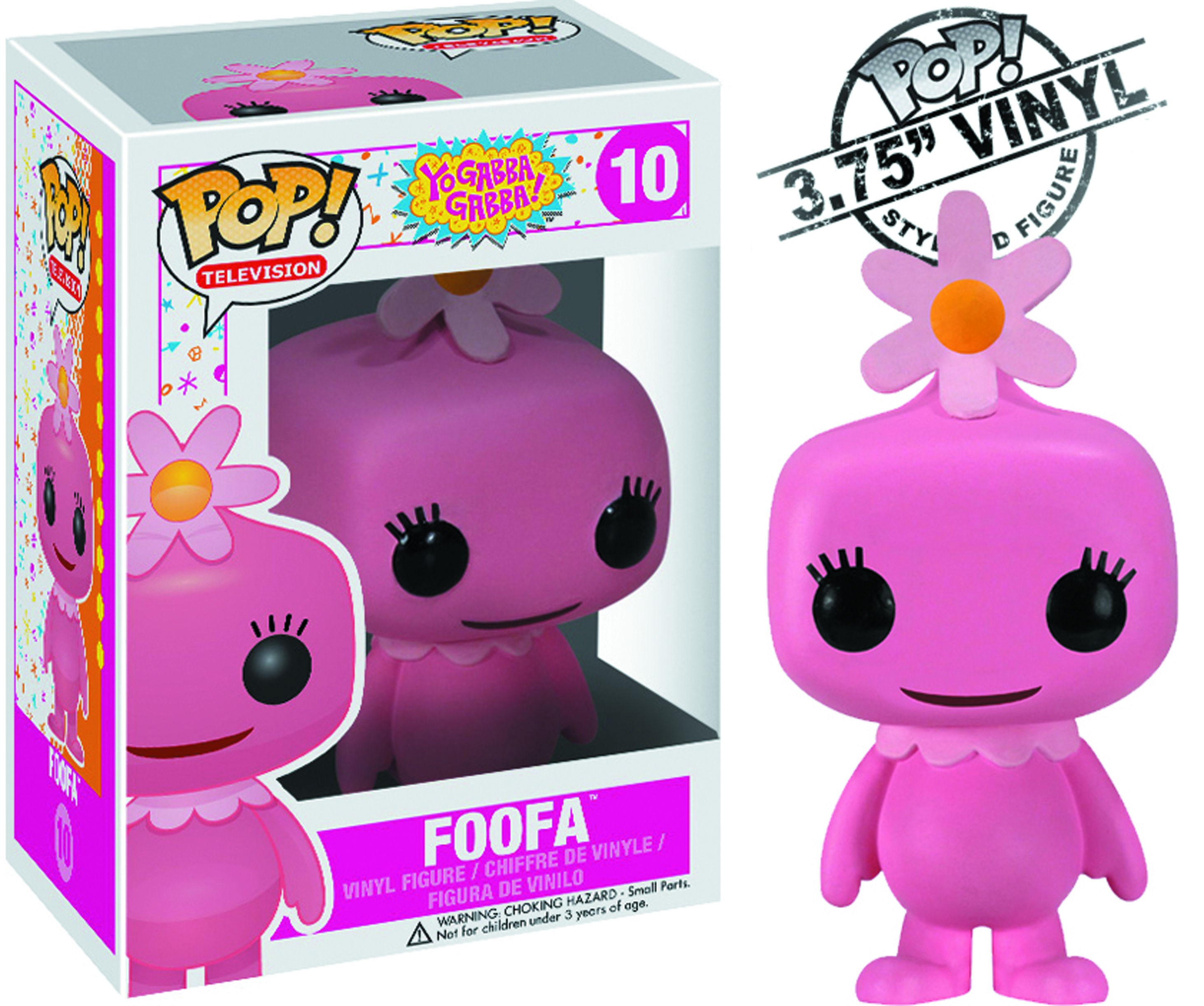 MAY122089 - POP YO GABBA GABBA FOOFA VINYL FIG - Previews World