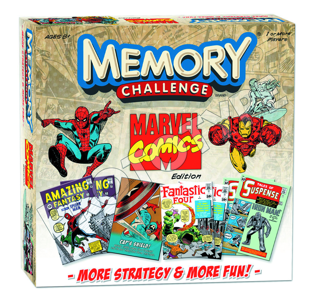 JUL122176 - MARVEL COMICS MEMORY GAME - Previews World