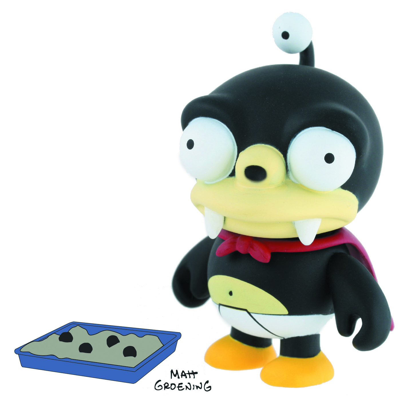 AUG121789 FUTURAMA NIBBLER VINYL FIG Previews World
