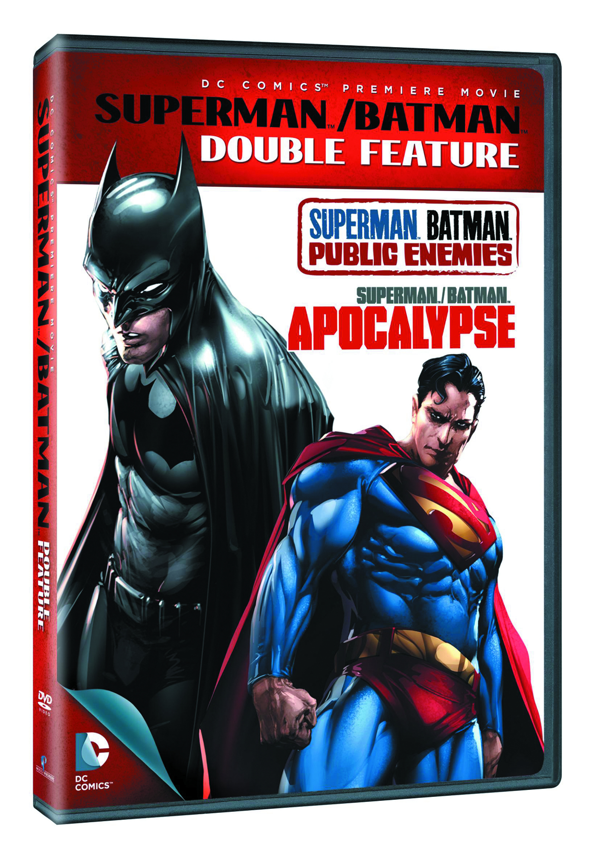 AUG122159 - SUPERMAN/BATMAN DOUBLE FEATURE DVD - Previews World