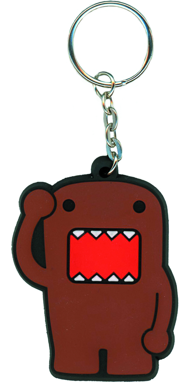 SEP121961 - DOMO RUBBER KEYCHAIN - Previews World