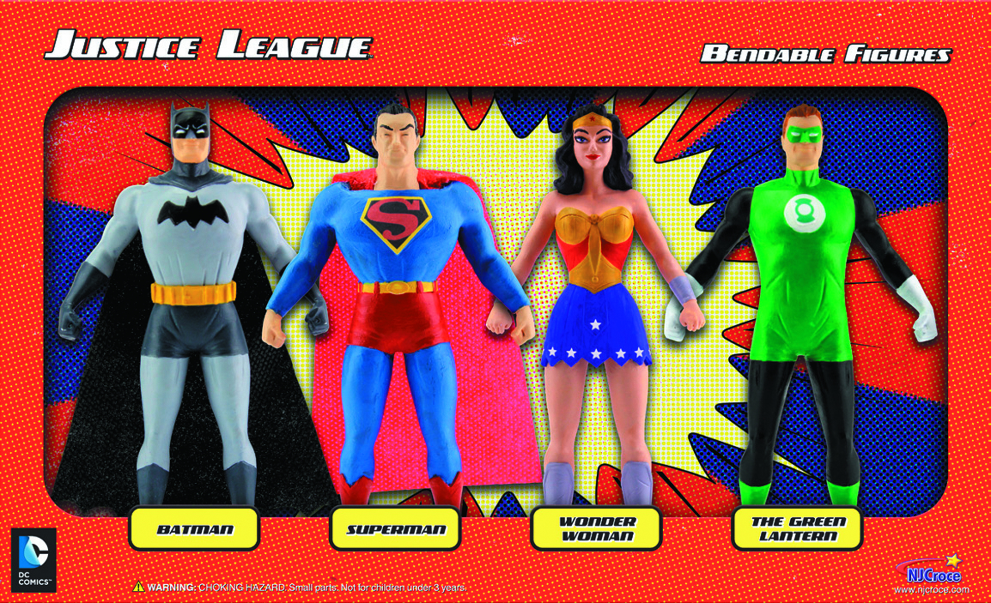 Apr132042 Justice League Bendable Figure Box Set Previews World