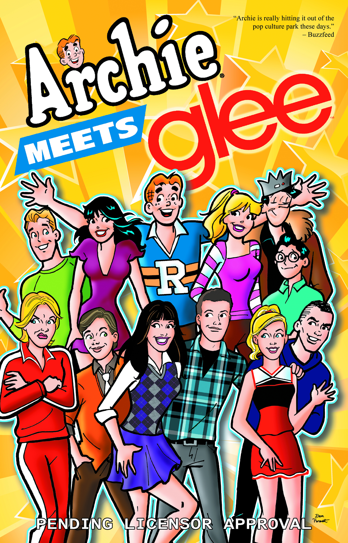 May130810 Archie Meets Glee Tp Previews World