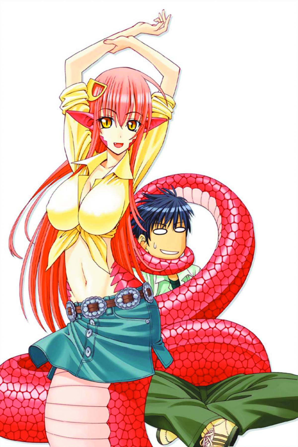 Musume manga. Мия Ламия. Аниме Ламия Мия. Кимихито Курусу Ламия. Ламия Monster Musume.