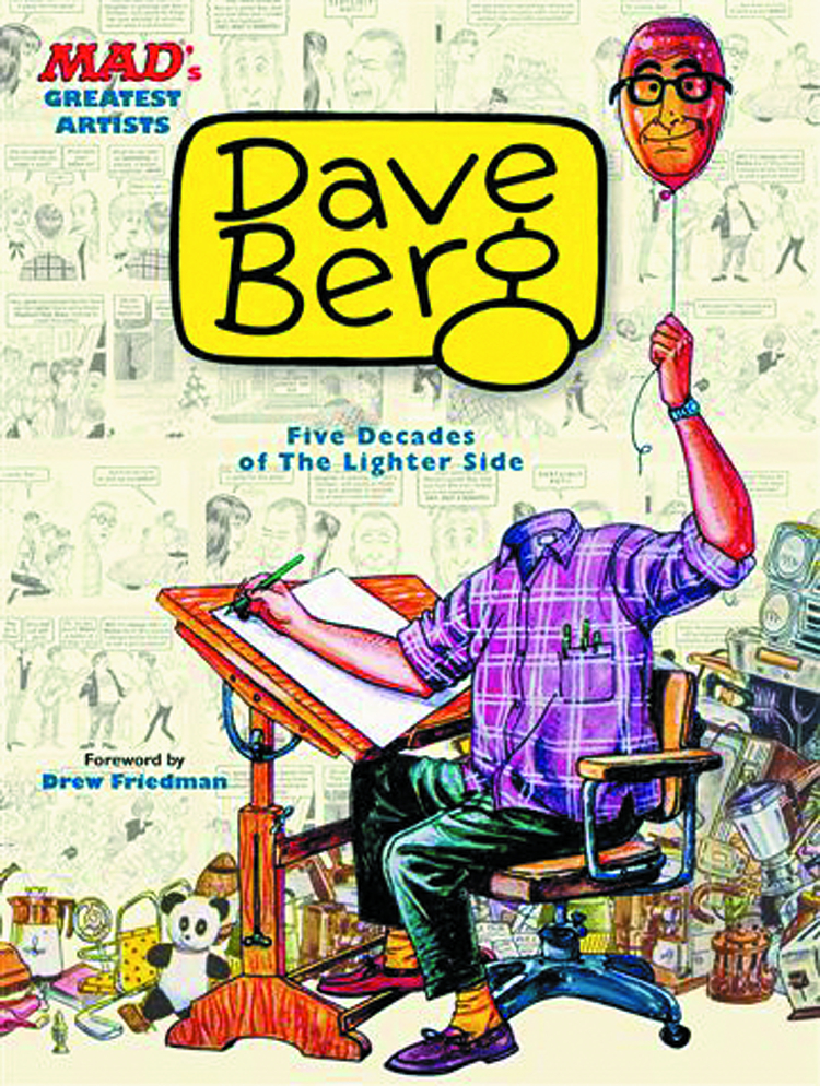 AUG131587 - MAD GREATEST ARTISTS DAVE BERG HC - Previews World