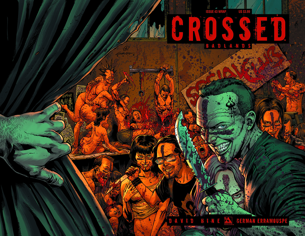 <b>Crossed</b> badlands #43 wrap cvr (mr) (OCT130928) .