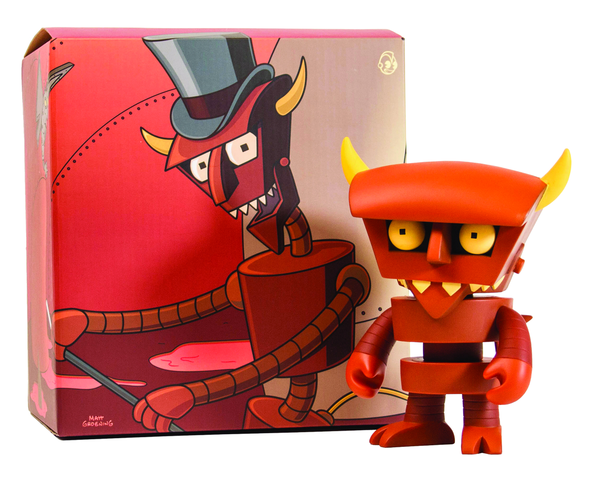 JUL138255 - FUTURAMA ROBOT DEVIL VINYL FIG - Previews World